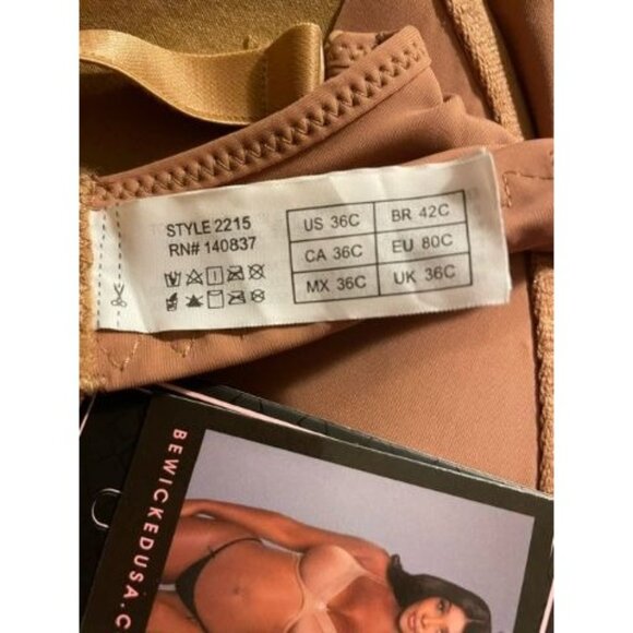 BeWicked Kristy Full Coverage Bra 36C - Picture 3 of 8